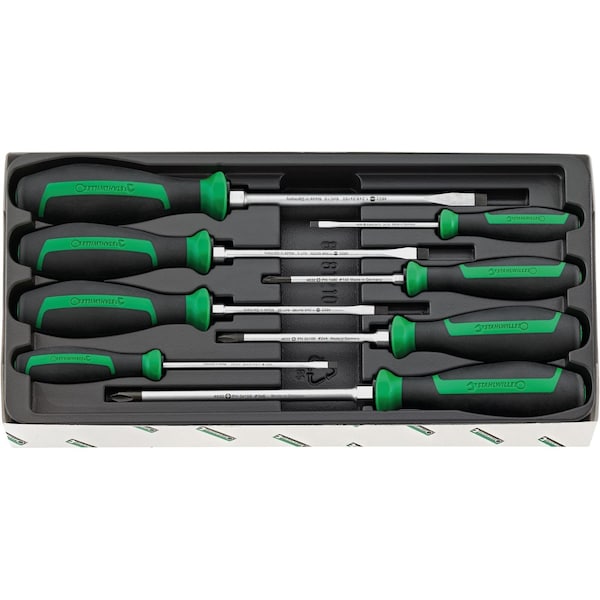 DRALL+ set of screwdrivers 8-pcs.